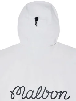 Malbon Performance Full Zip Shell Jacket - White