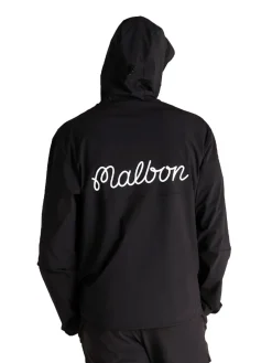 Malbon Performance Full Zip Shell Jacket - Black