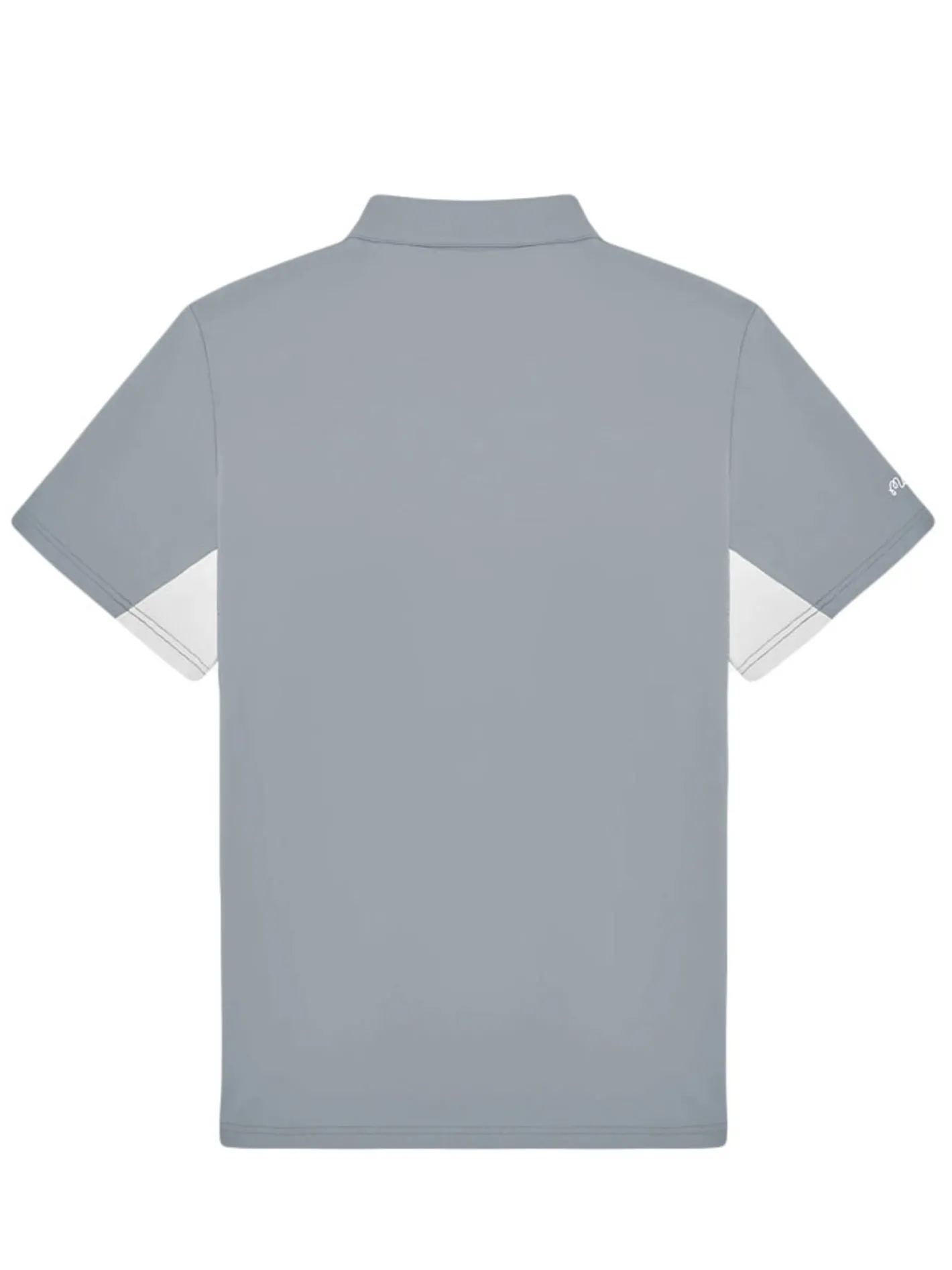 Malbon Performance Pique Polo - Steel