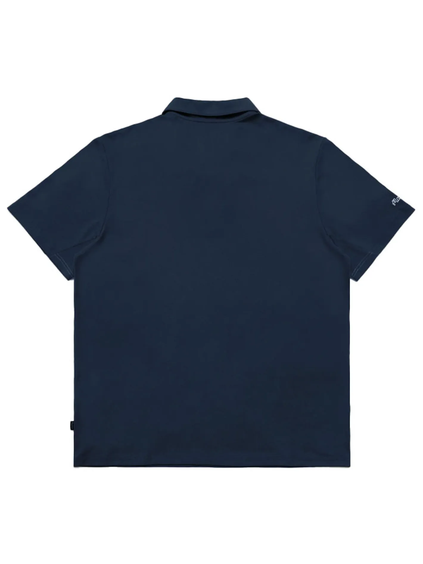 Malbon Performance Pique Polo - Navy