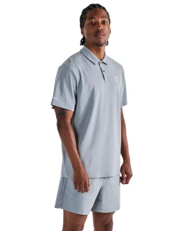 Malbon Performance Poly Tech Short - Steel