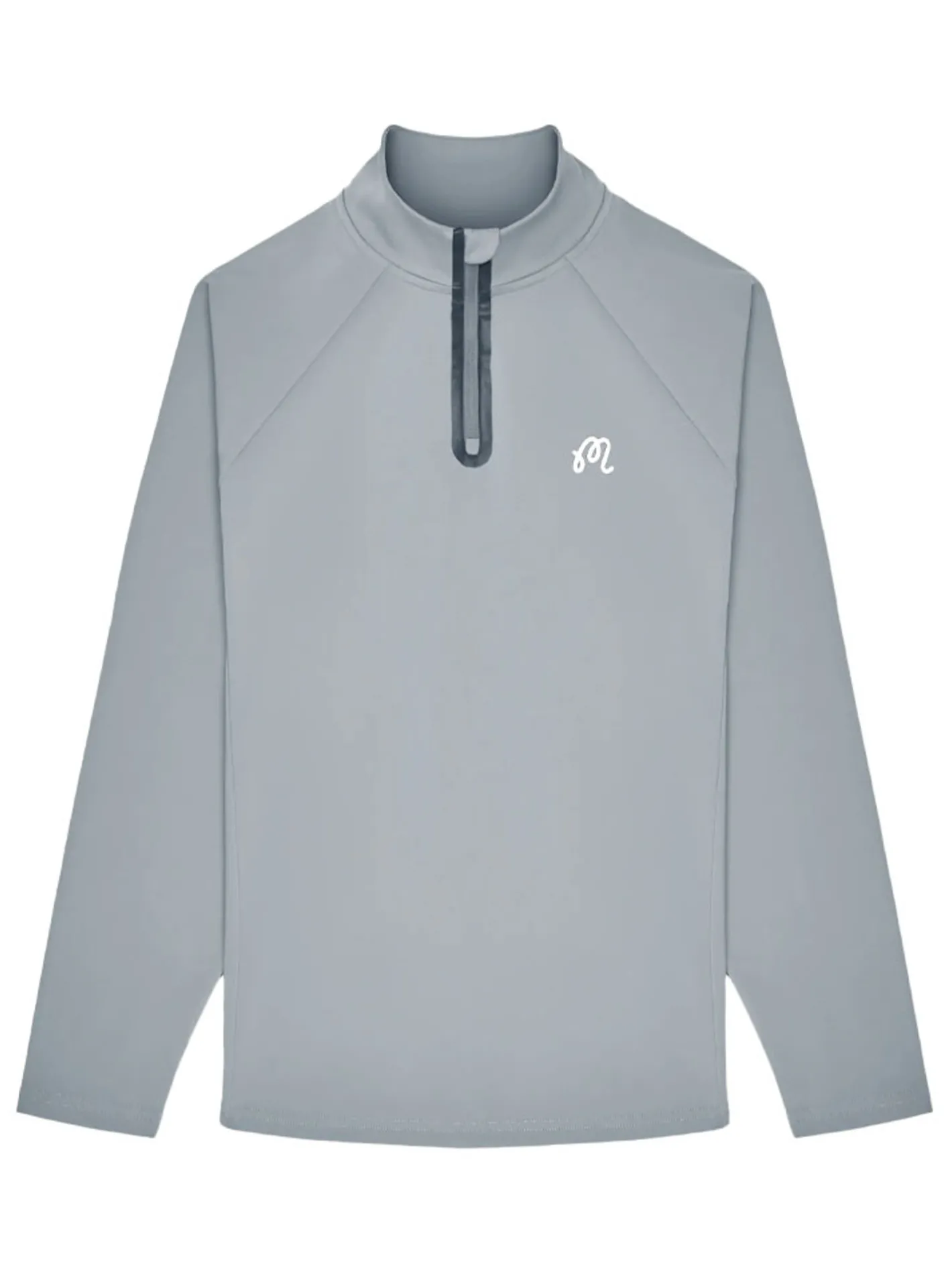 Malbon Performance Raglan Quarter Zip - Steel