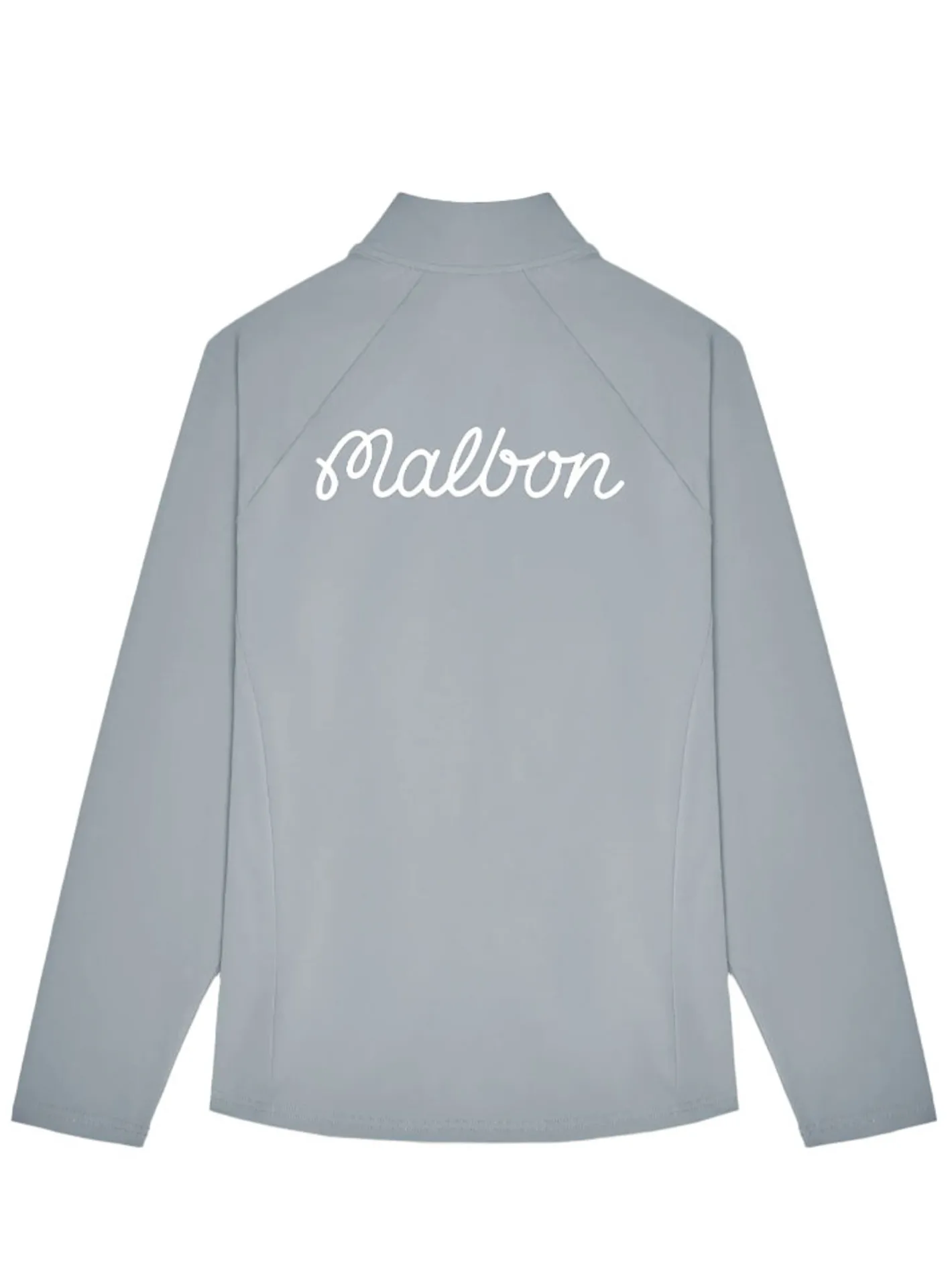 Malbon Performance Raglan Quarter Zip - Steel