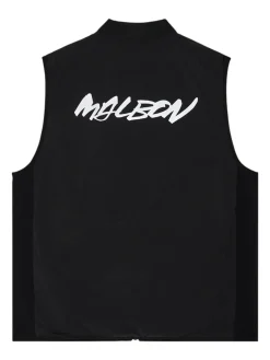 Malbon Poly Down Vest - Black