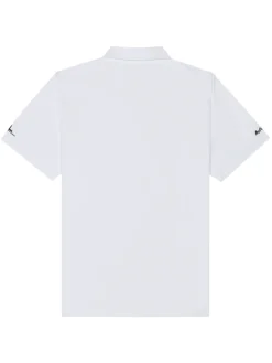 Malbon Poly Performance Polo - White