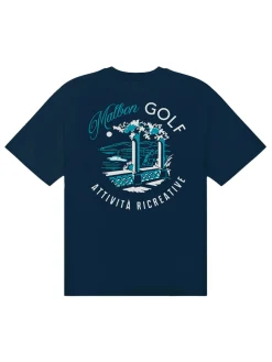 Malbon Recreation T-Shirt - Navy
