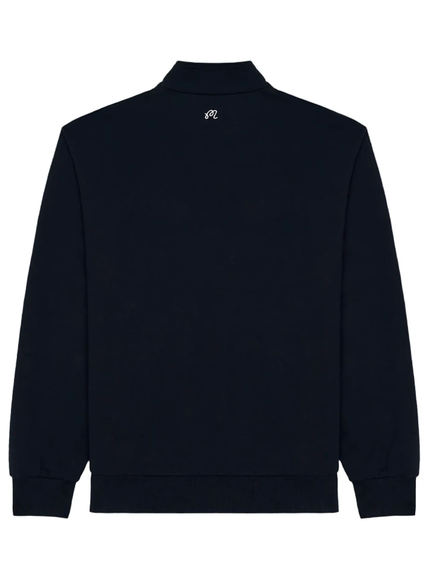 Malbon University Double Zip Jacket - Navy