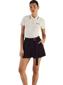 Women Malbon Womens Amara Pleated Short - Black