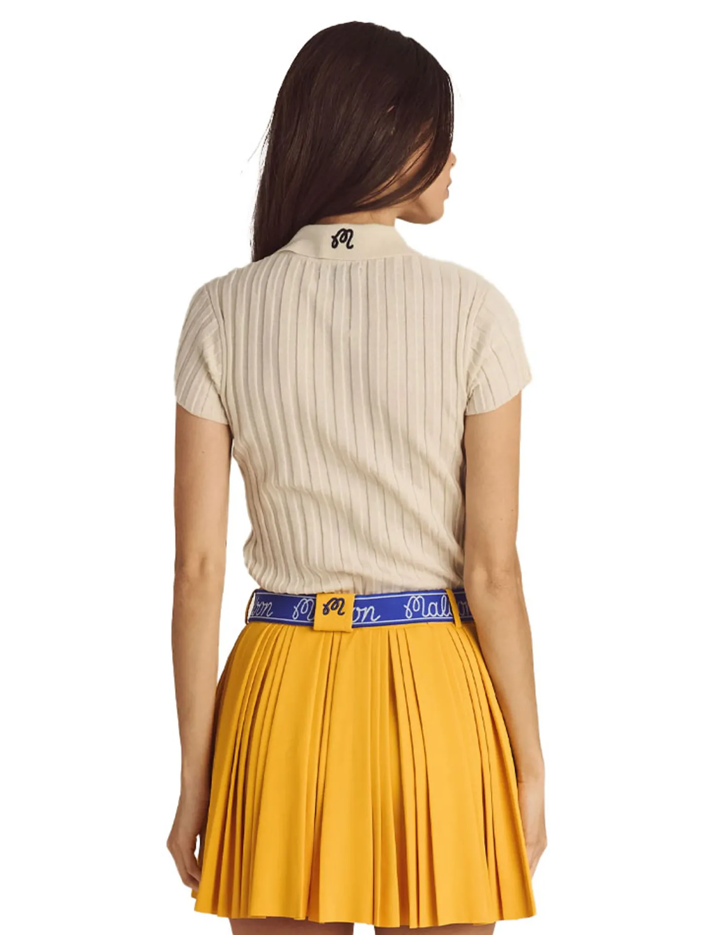 Women Malbon Womens Joelle Pleated Skort - Gold