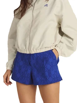 Women Malbon Womens Solene Trouser Shorts - Blue