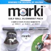 Marki Golf Ball Alignment Pack