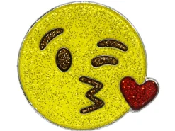 Navika Glitzy Emoji Mwah Ball Marker