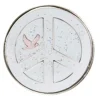 Navika Glitzy Peace White Ball Marker