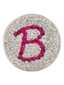 Navika Micro Pave Crystal Initial B Marker