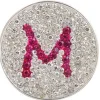 Navika Micro Pave Crystal Initial M Marker