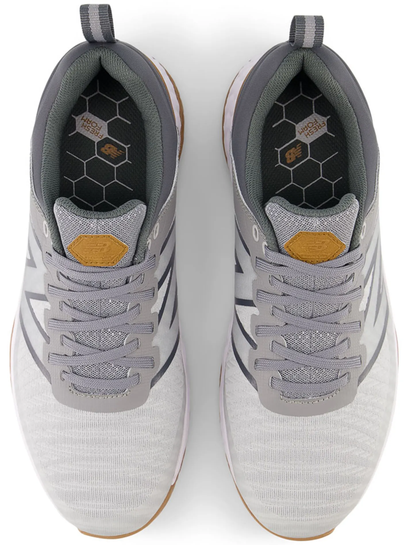 New Balance Fresh Foam Contend v2 Golf Shoes - Grey/Charcoal