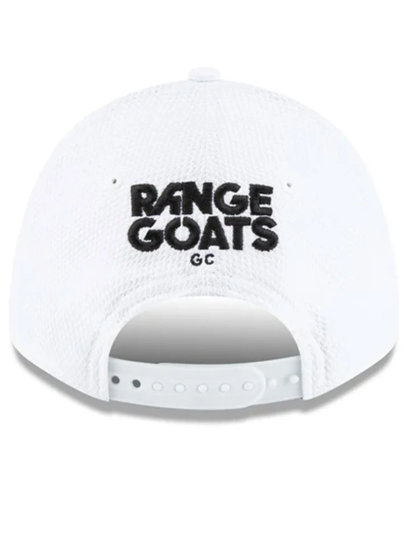 New Era LIV Golf Range Goats 9Forty Stretch Snapback Cap - White