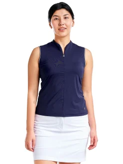 Women Nivo Women's Fergie Sleeveless Mock - Navy