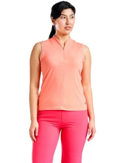 Women Nivo Women's Fergie Sleeveless Mock - Melon