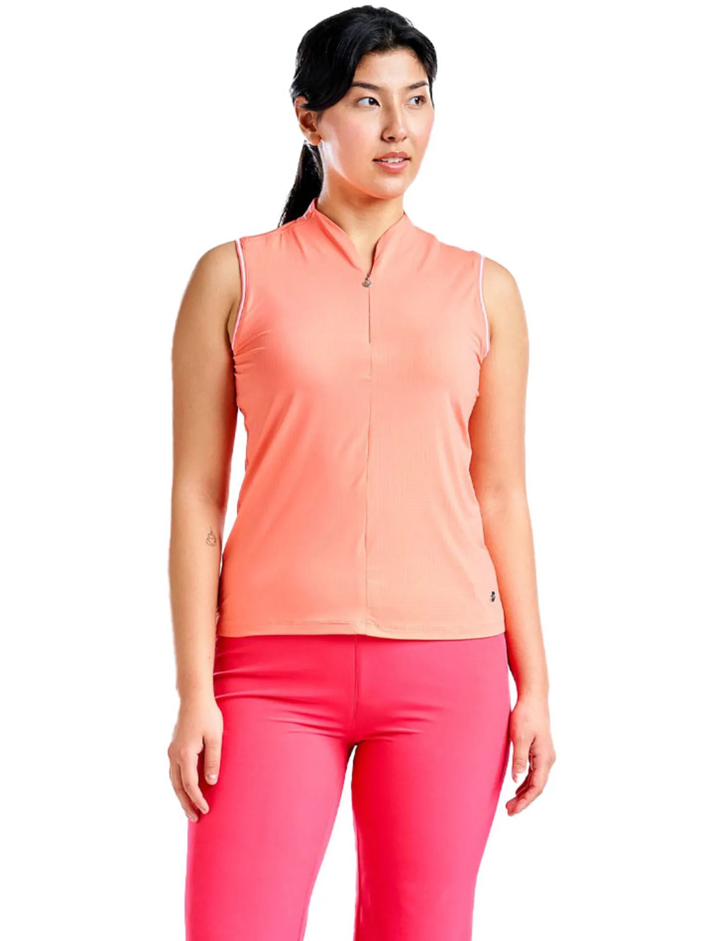 Women Nivo Women's Fergie Sleeveless Mock - Melon