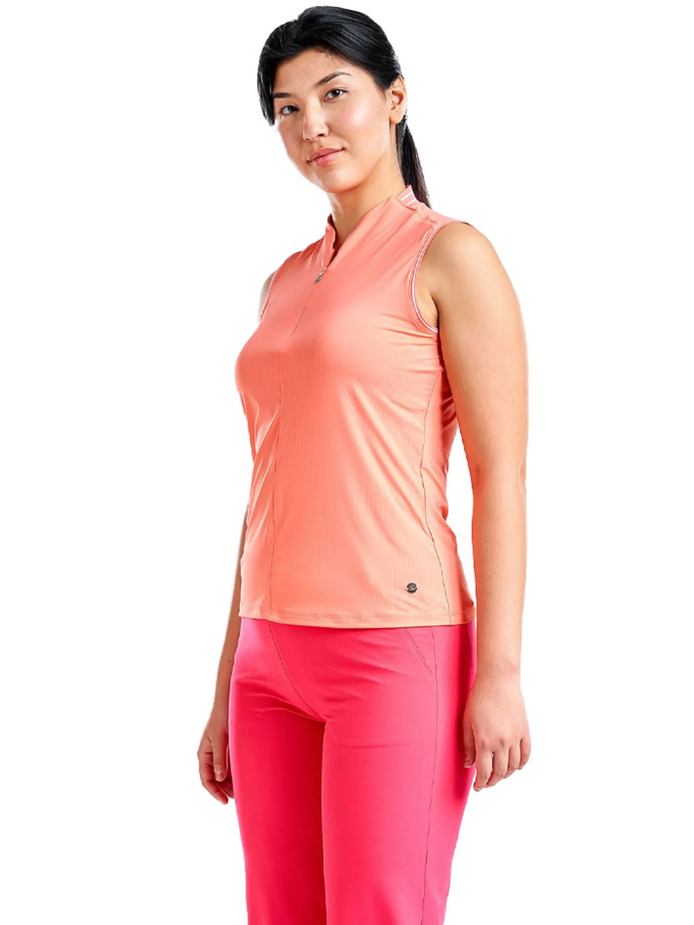 Women Nivo Women's Fergie Sleeveless Mock - Melon