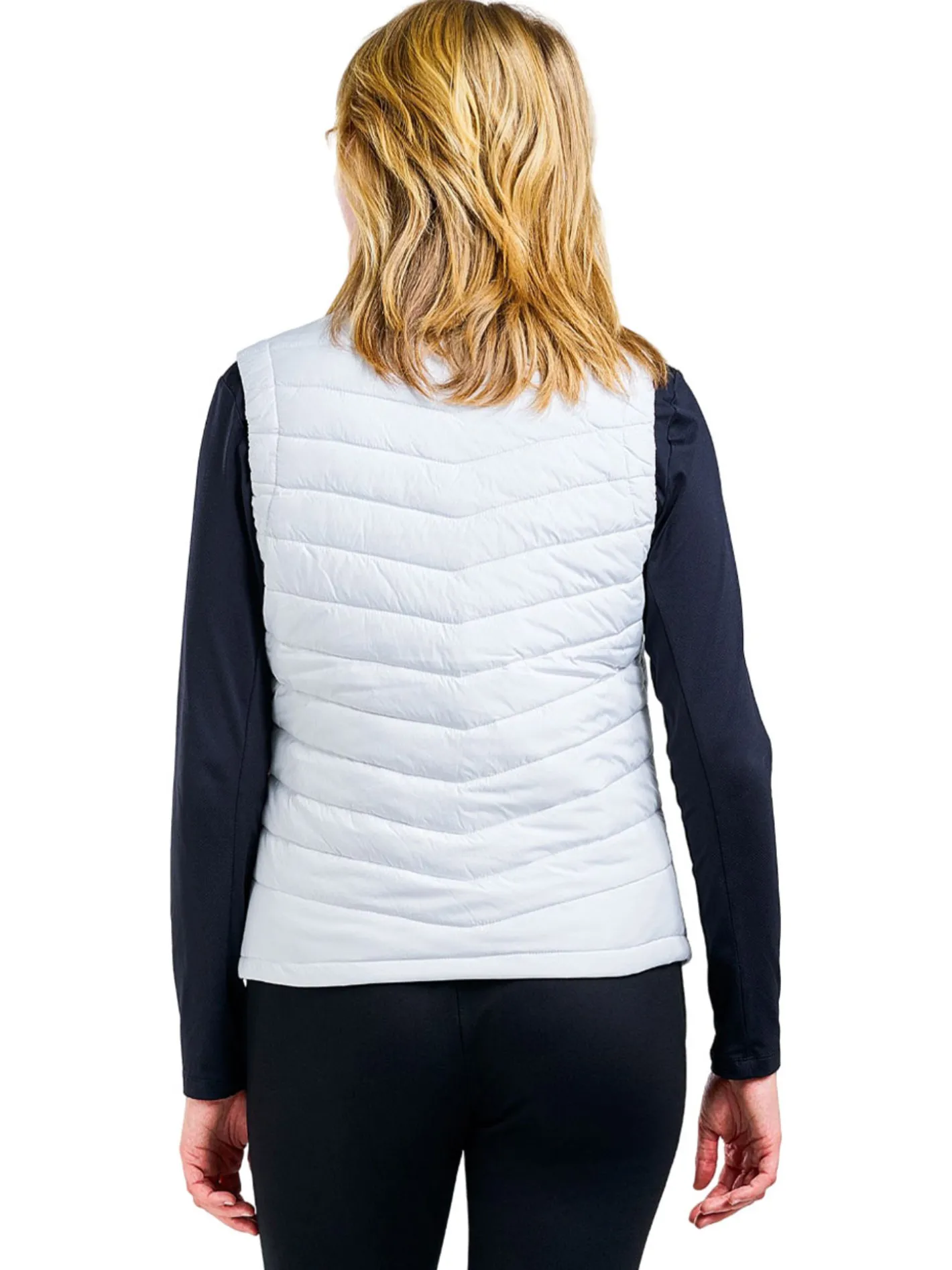 Women Nivo Women's Grace Full Zip Vest - White