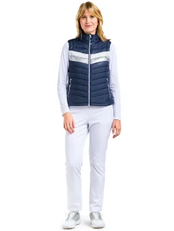 Women Nivo Women's Grace Full Zip Vest - Navy