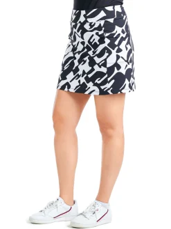 Women Nivo Women's Layla Livcool Skort - Black/White