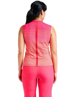 Women Nivo Women's Linnea Sleeveless Livcool Mock - Cherry