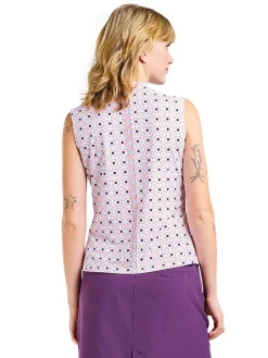 Women Nivo Women's Linnea Sleeveless Mock - Coral Reef