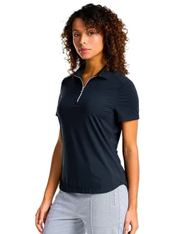 Women Nivo Women's Naila II Short Sleeve Polo - Black