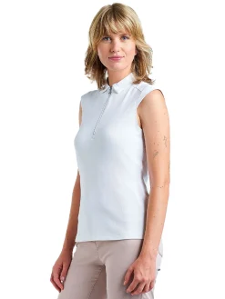Women Nivo Women's Nikki II Sleeveless Polo - White