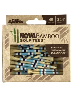 Pride Golf Tee Nova Bamboo Striped Golf Tees - 2.75"