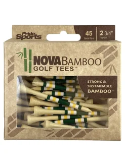 Pride Golf Tee Nova Bamboo Striped Golf Tees - 2.75"