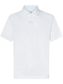 Oakley C1 Wave Length Stripe Polo - White