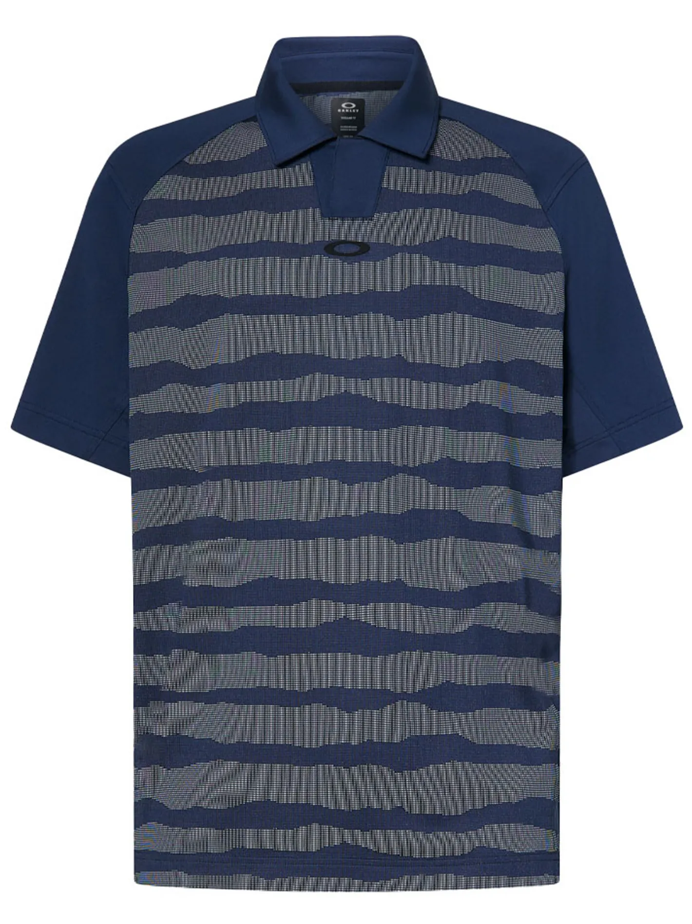 Oakley C1 Wave Length Stripe Polo - Abyss