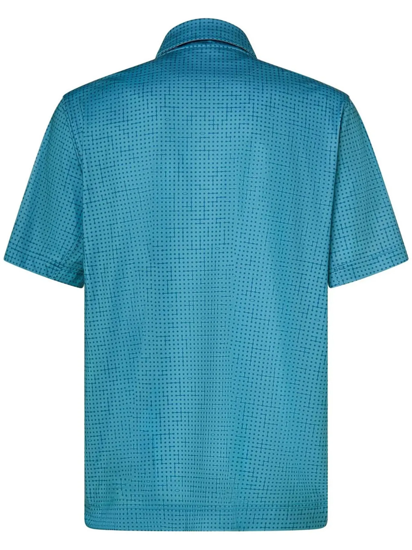 Oakley Grid Camo Polo - Monogram Pacific
