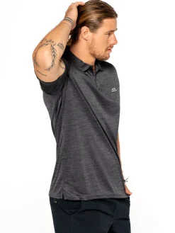 Oakley Hydrolix Galaxy Polo - Dark Pacific Heather