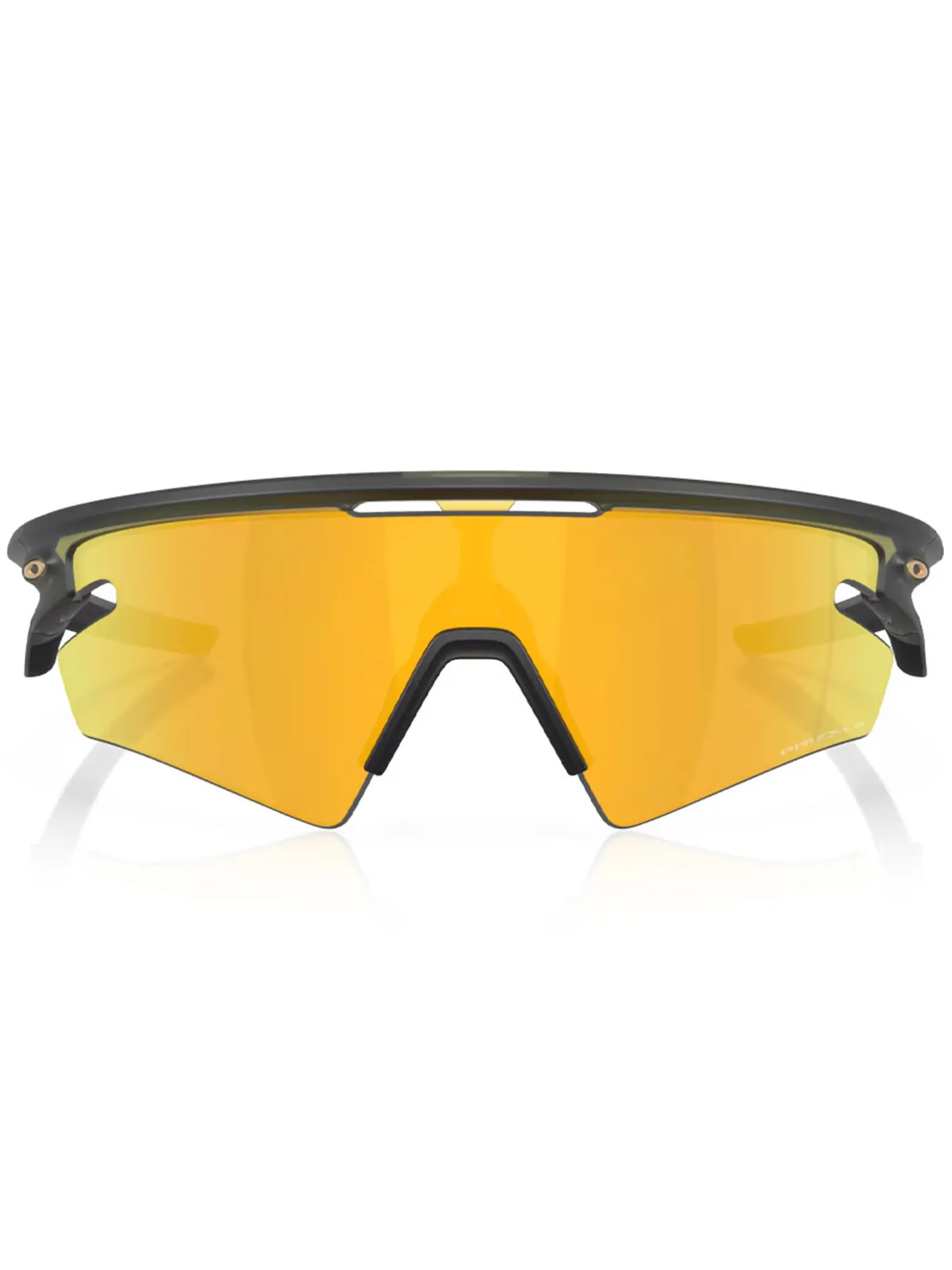Oakley Sphaera Slash Sunglasses - Matte Olive Ink w/ Prizm 24K Polarised