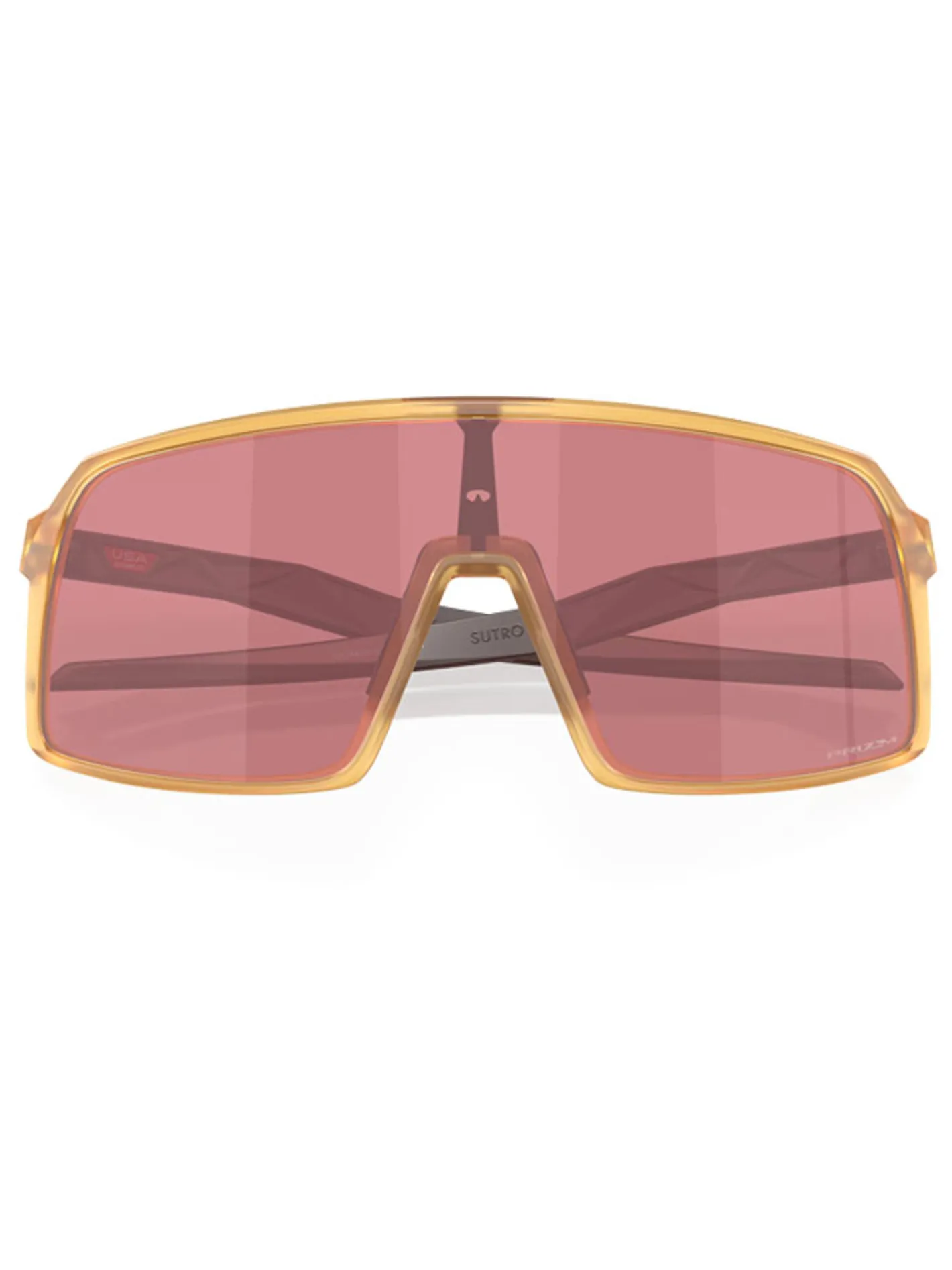 Oakley Sutro Sunglasses - Matte Transparent Light Curry w/ Prizm Dark Golf