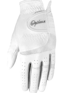 Women Optima XTD Womens Golf Glove White
