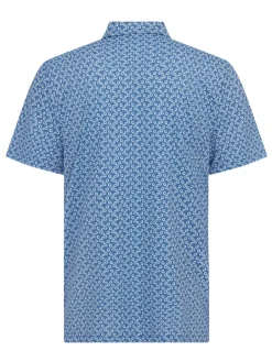 Original Penguin All Over Lifesaver Print Polo - Quiet Harbour