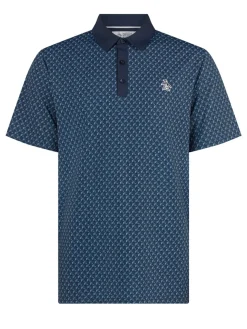 Original Penguin Pete's Tee Time Polo - Black Iris