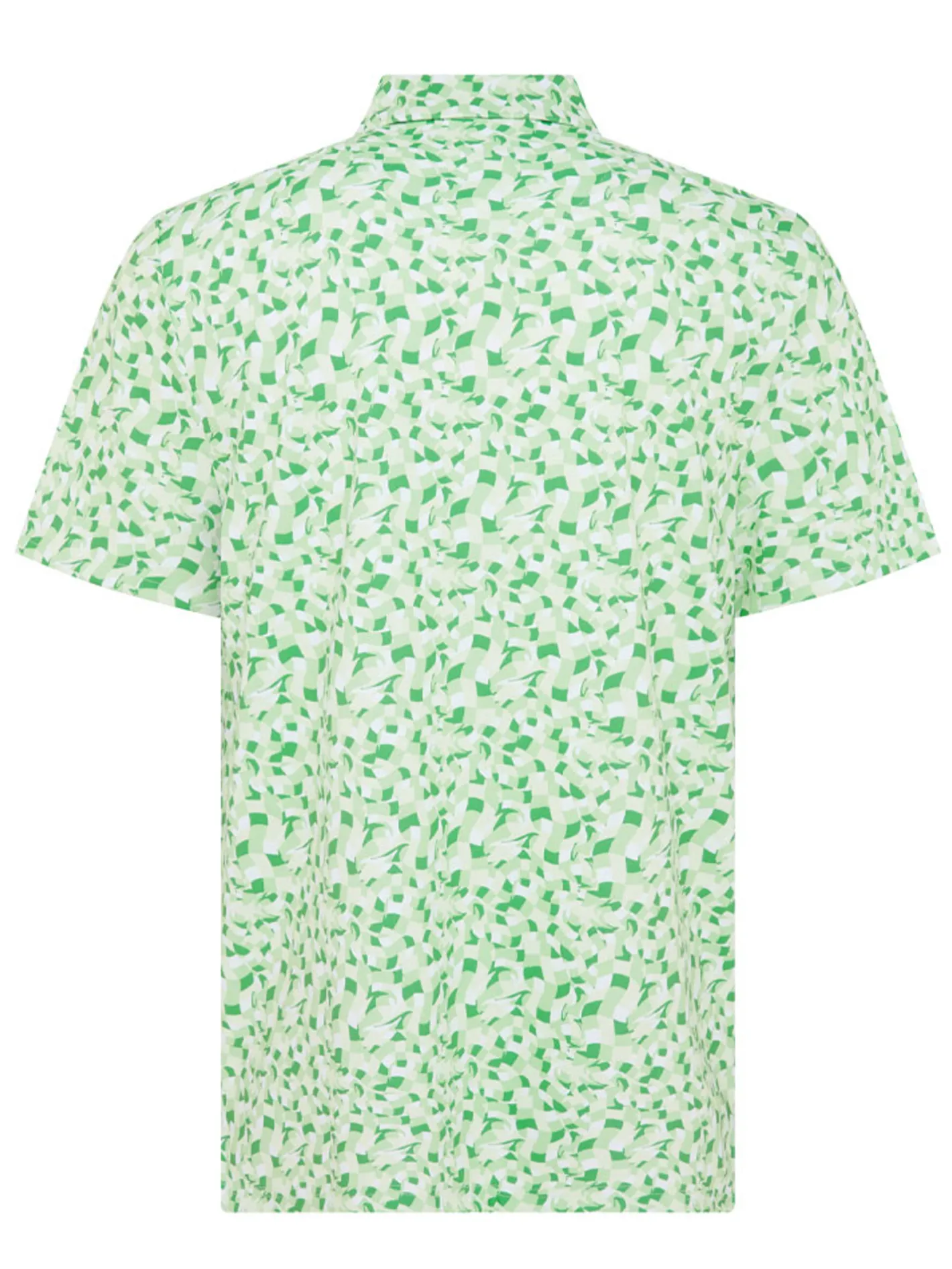 Original Penguin Underwater Mosaic Geo Polo - Spruce Stone