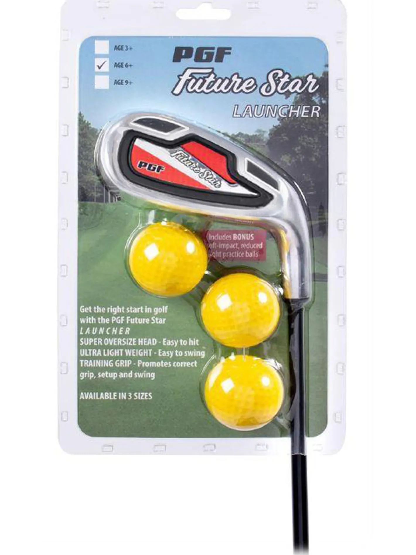 PGF Golf PGF Future Star Launcher Junior Training Iron - Ages 6-8