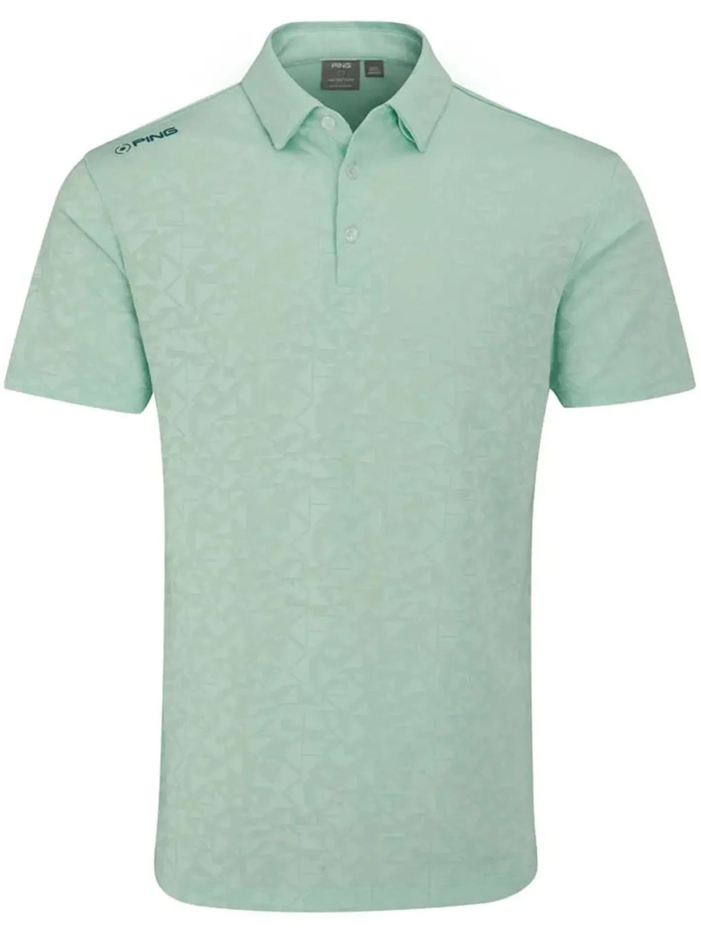 PING Geo-Camo Polo - Misty Green