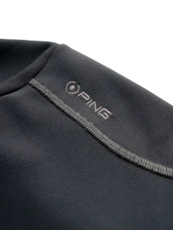 PING Ramsey 1/2 Zip Ribbed Fleece - Navy