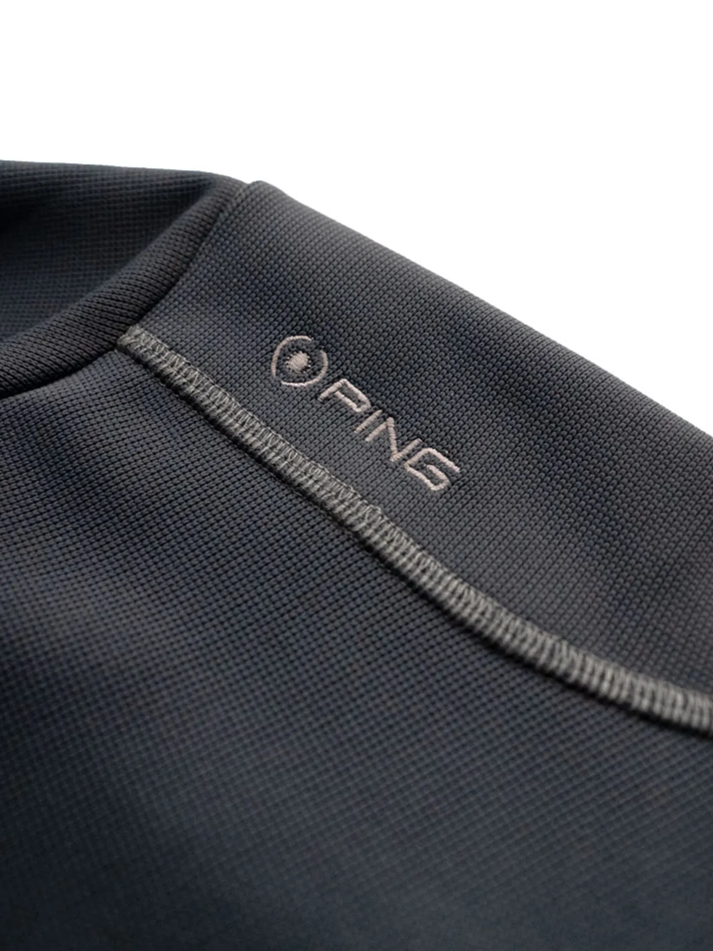 PING Ramsey 1/2 Zip Ribbed Fleece - Navy