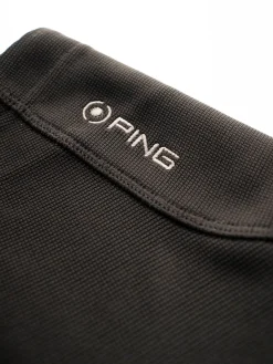 PING Ramsey 1/2 Zip Ribbed Fleece - Black