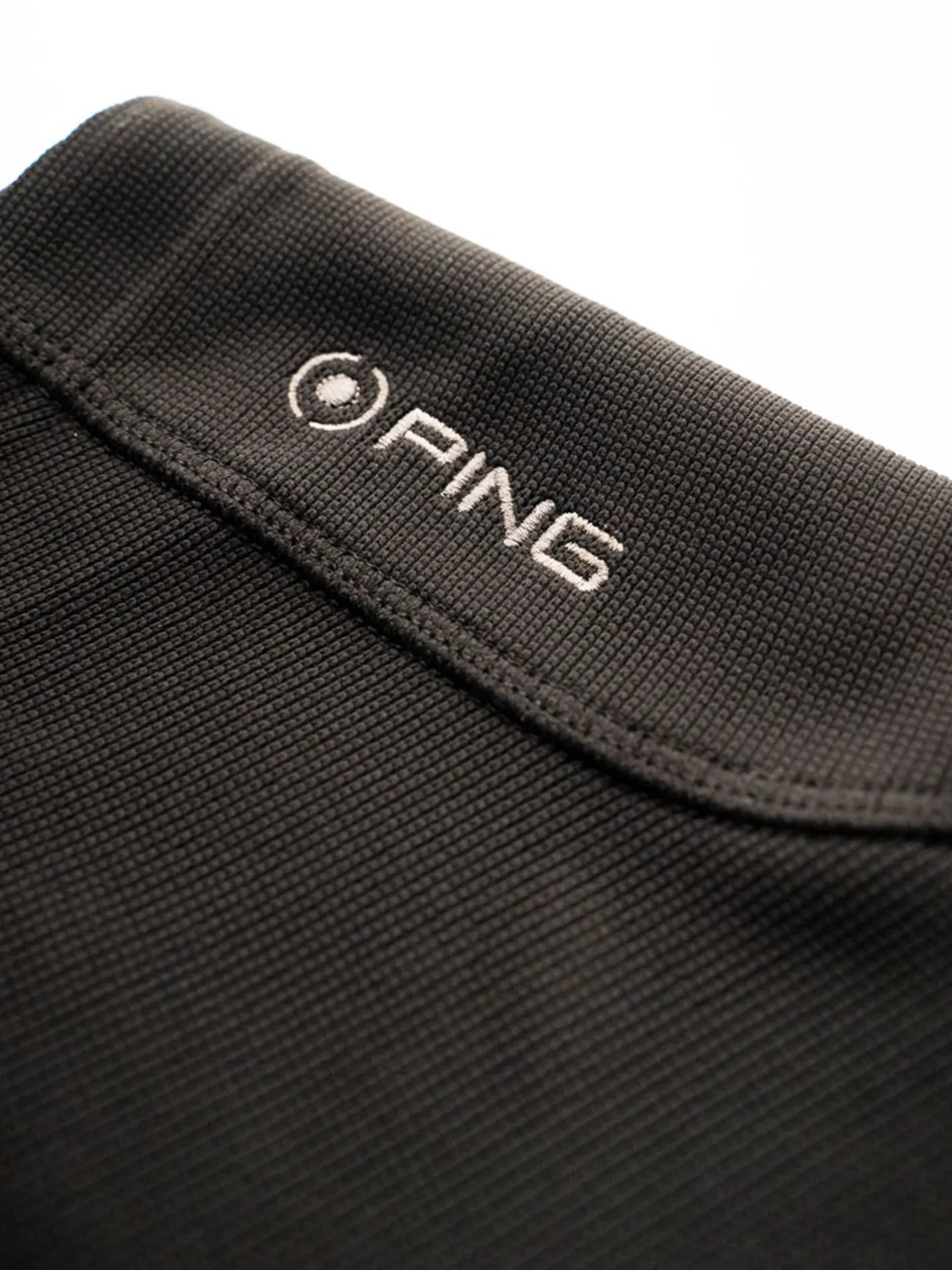 PING Ramsey 1/2 Zip Ribbed Fleece - Black